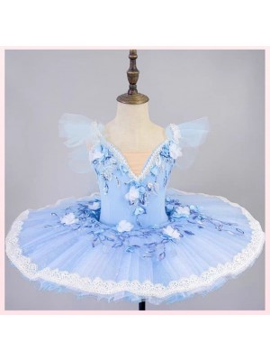 Vestito Tutù Saggio Danza Romantico Bicolore Fata Ballet Donna Bambina DANC286